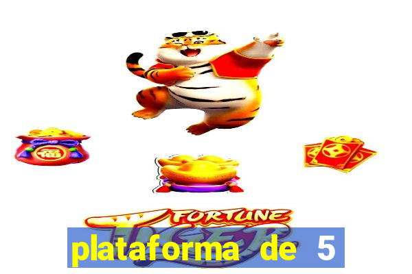 plataforma de 5 reais fortune tiger